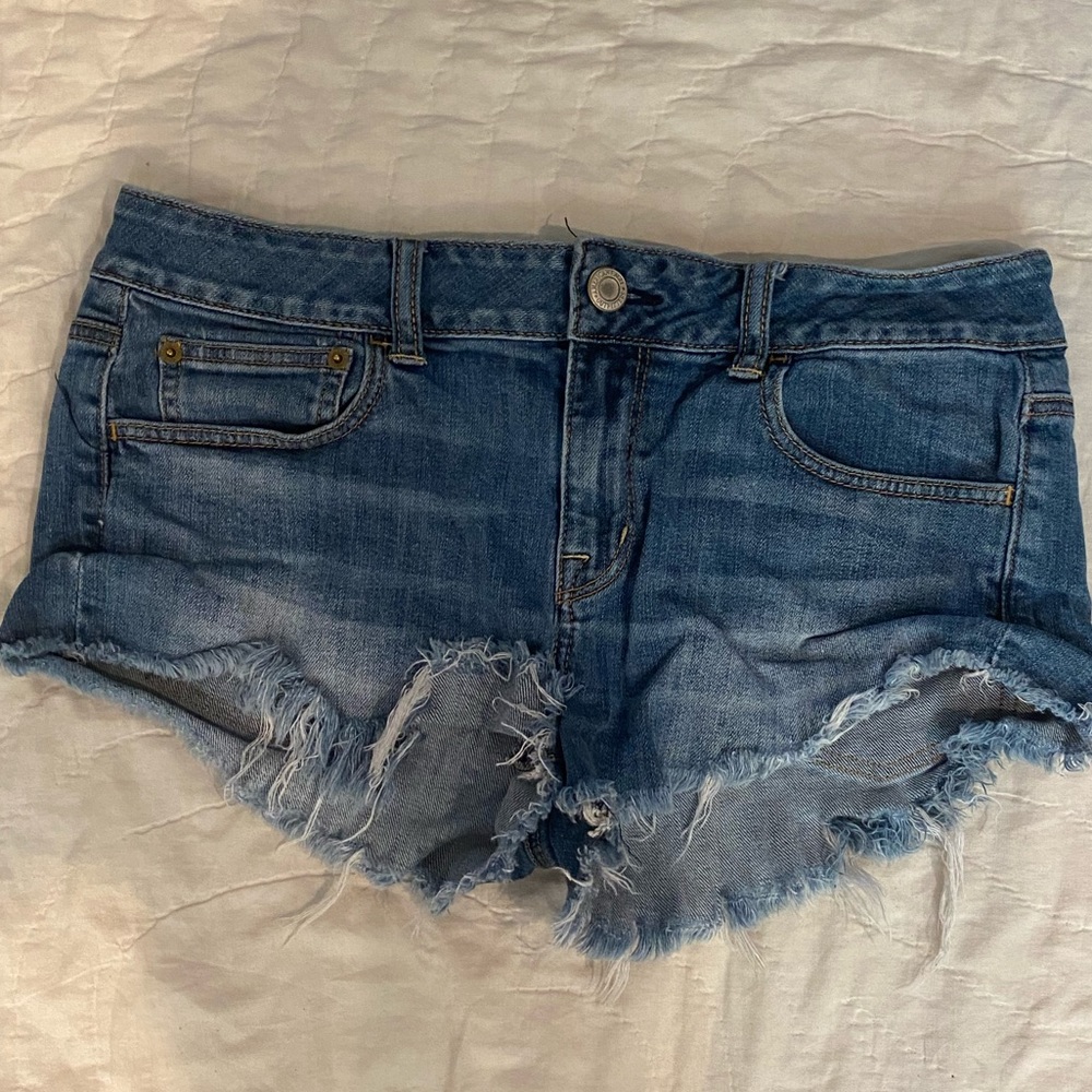 American eagle jean shorts